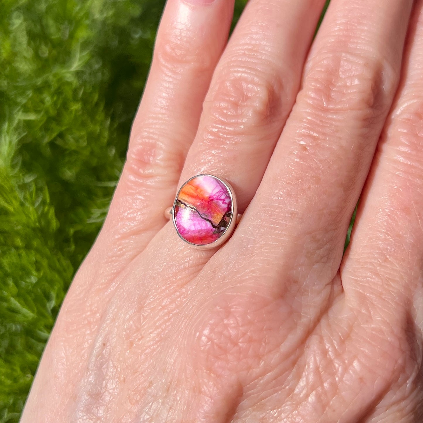 Pink Mohave Ring