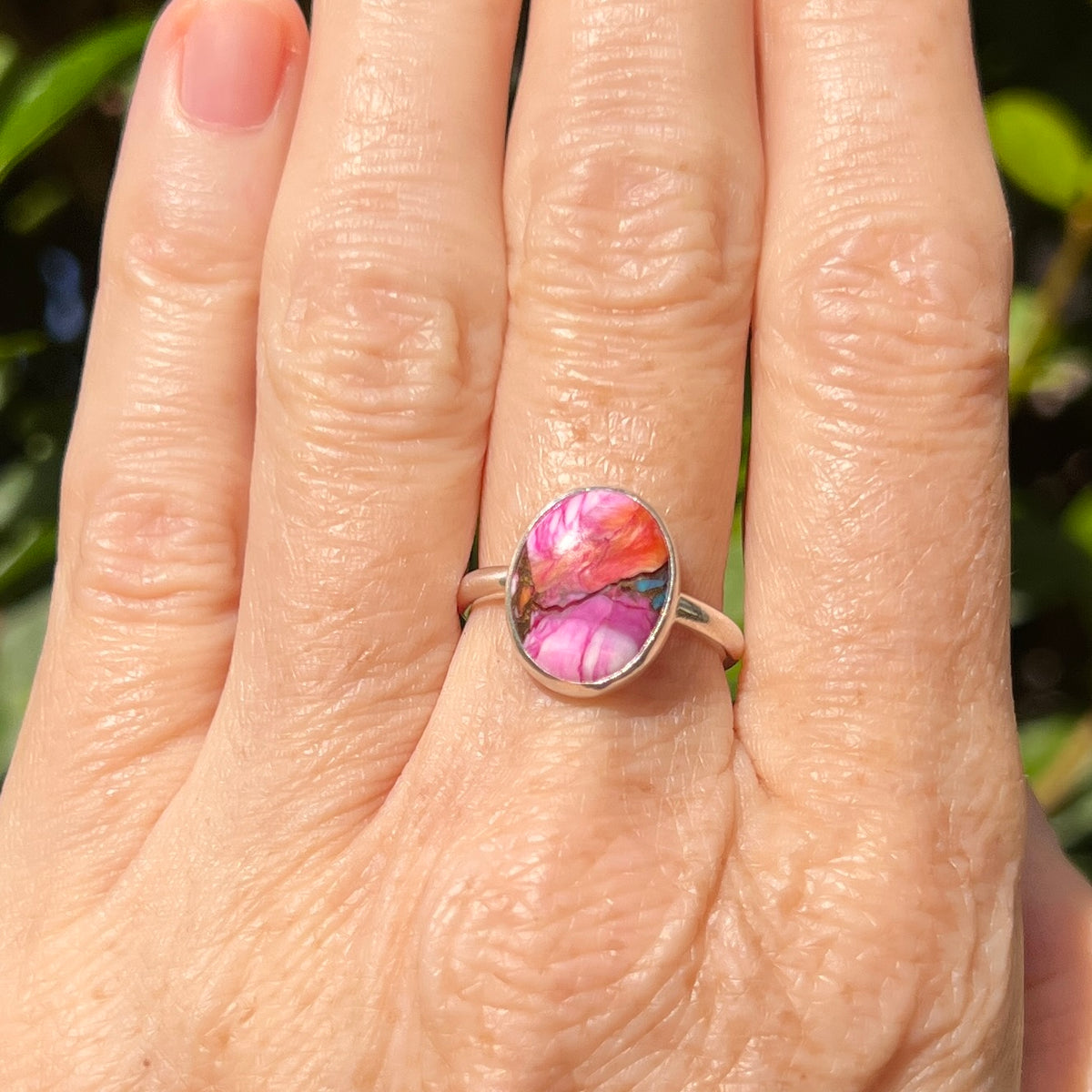 Pink Mohave Ring