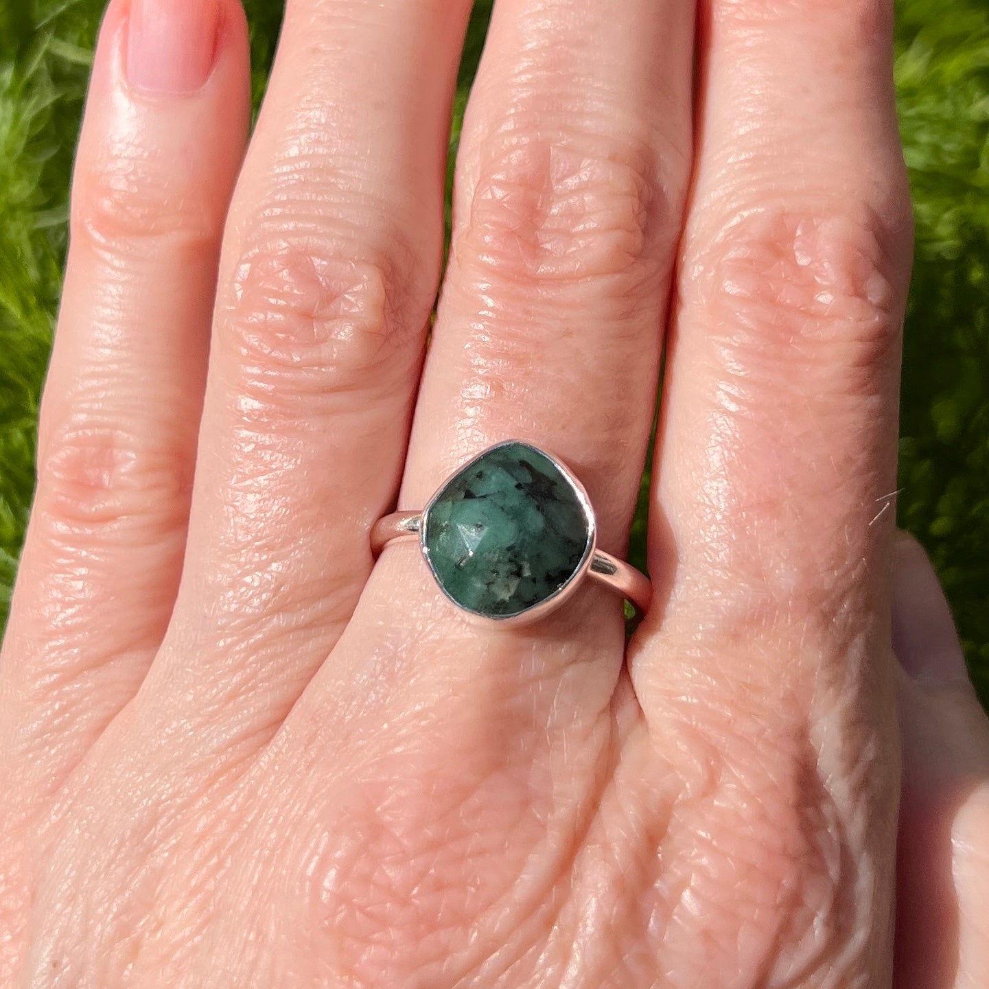 Natural Emerald Ring