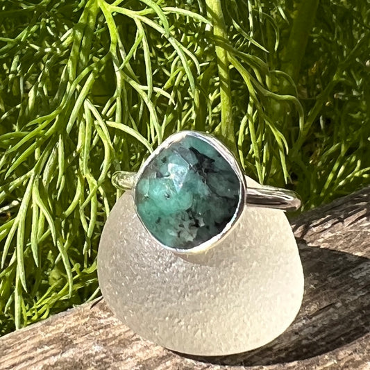 Natural Emerald Ring