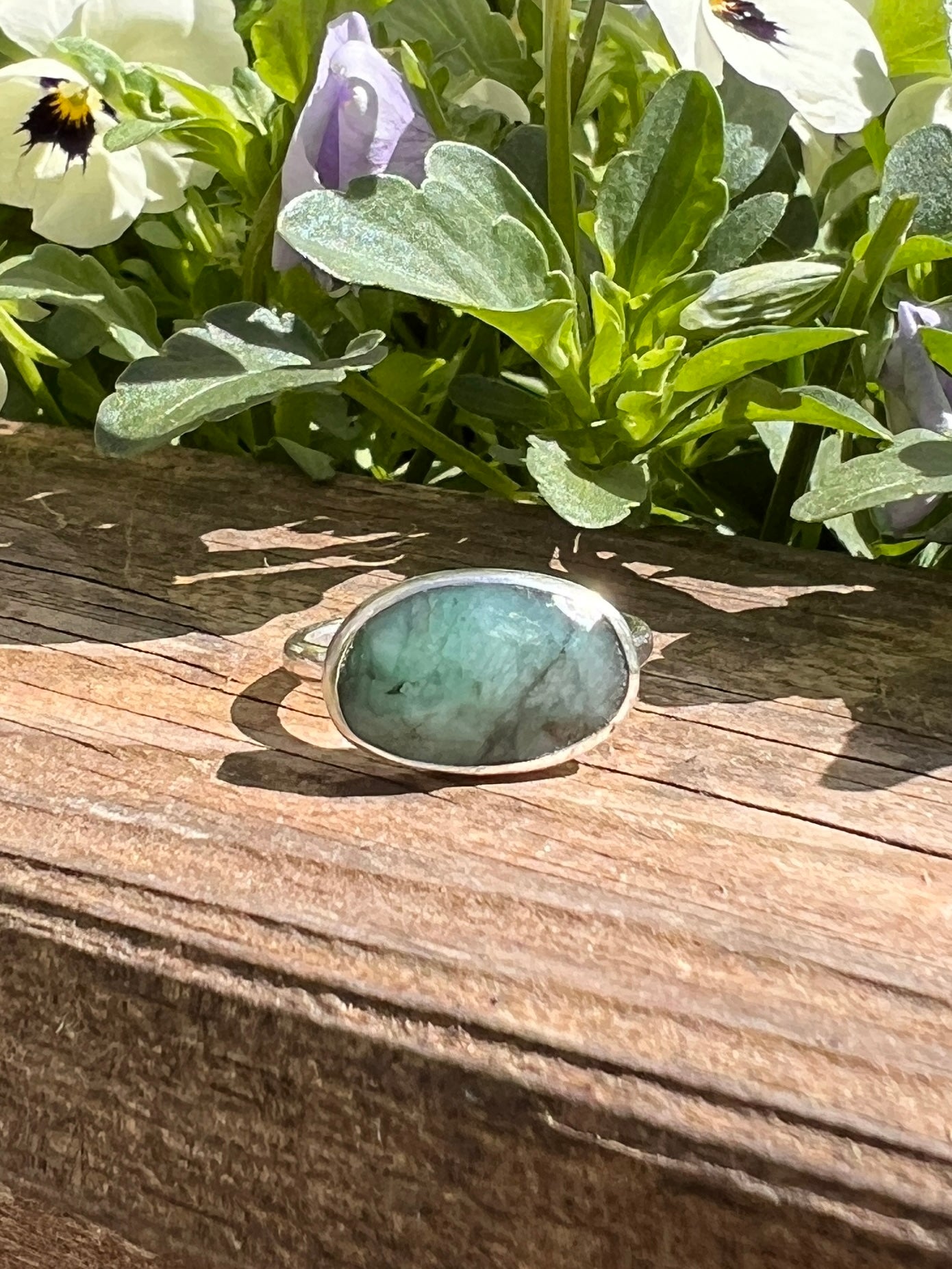 Natural Emerald Ring