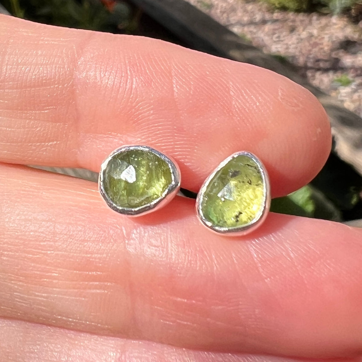 Tourmaline Studs
