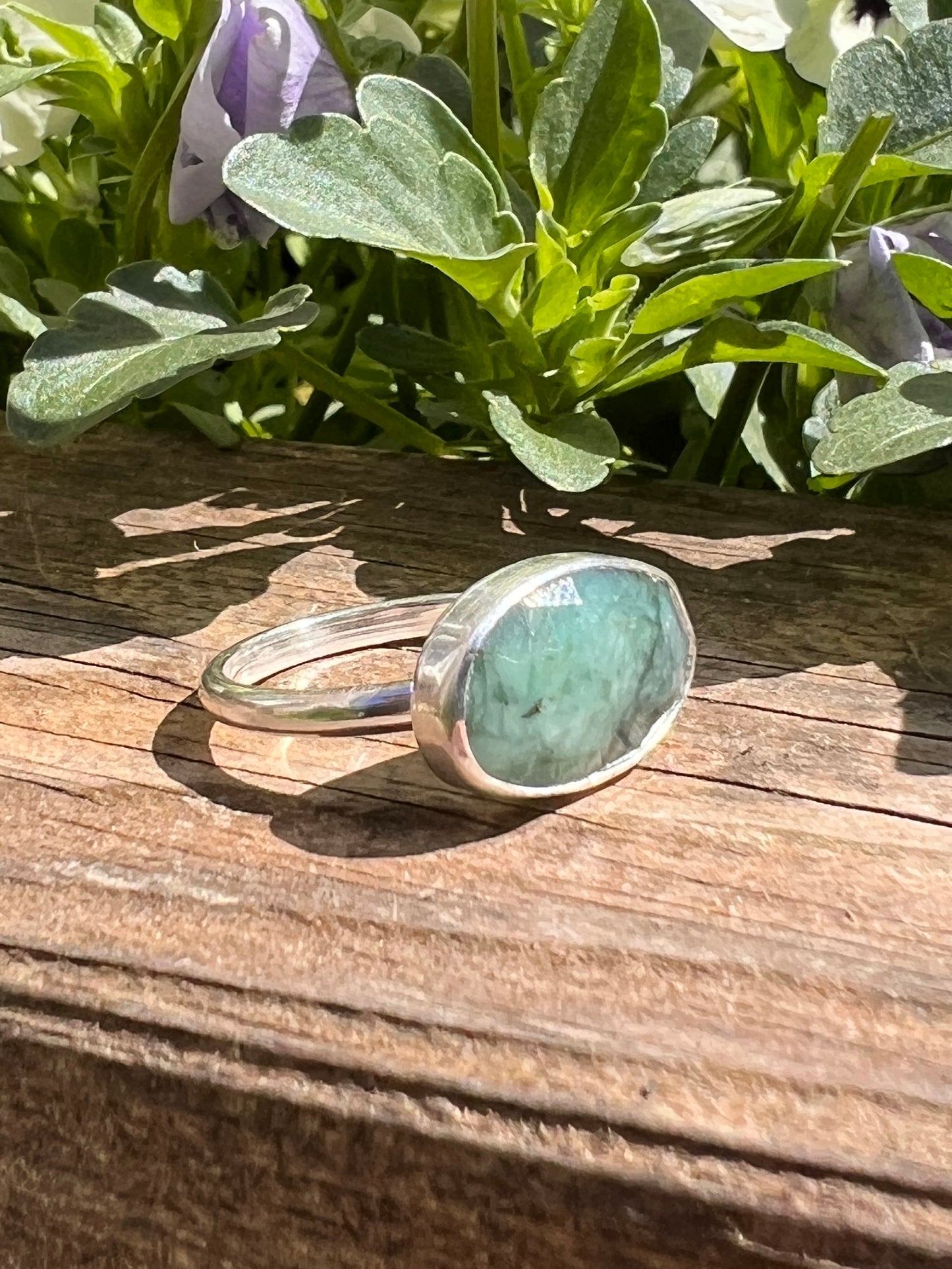 Natural Emerald Ring