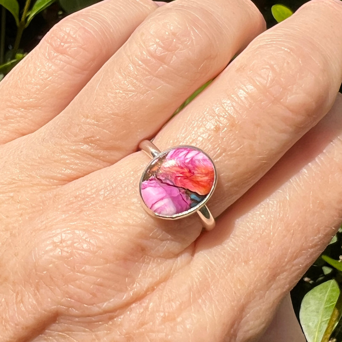 Pink Mohave Ring