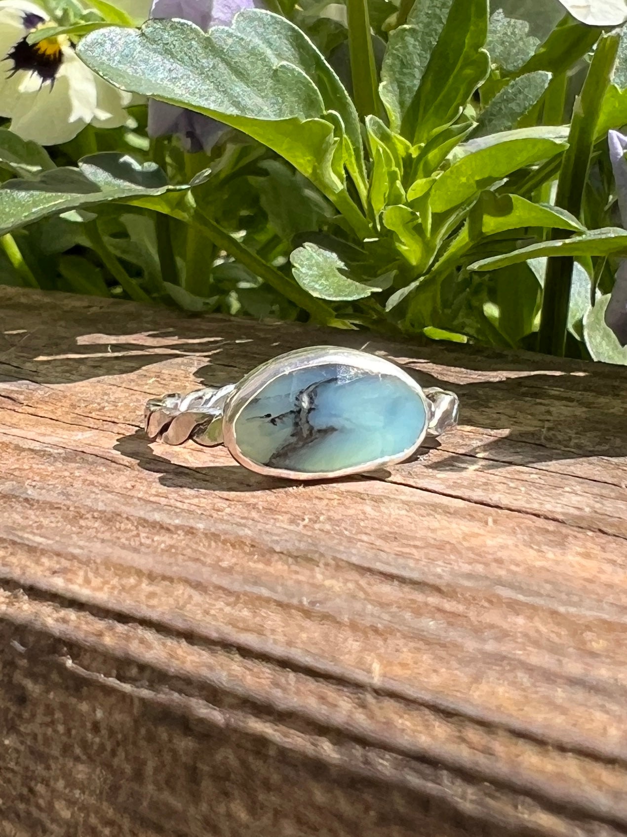 Peruvian Opal Ring
