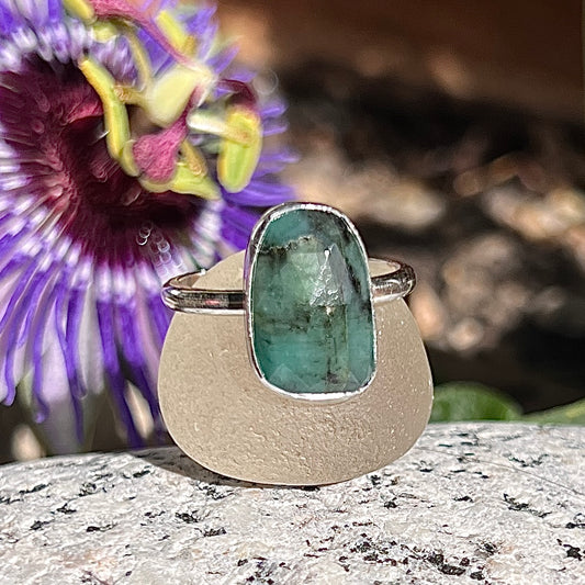 Natural Emerald Ring
